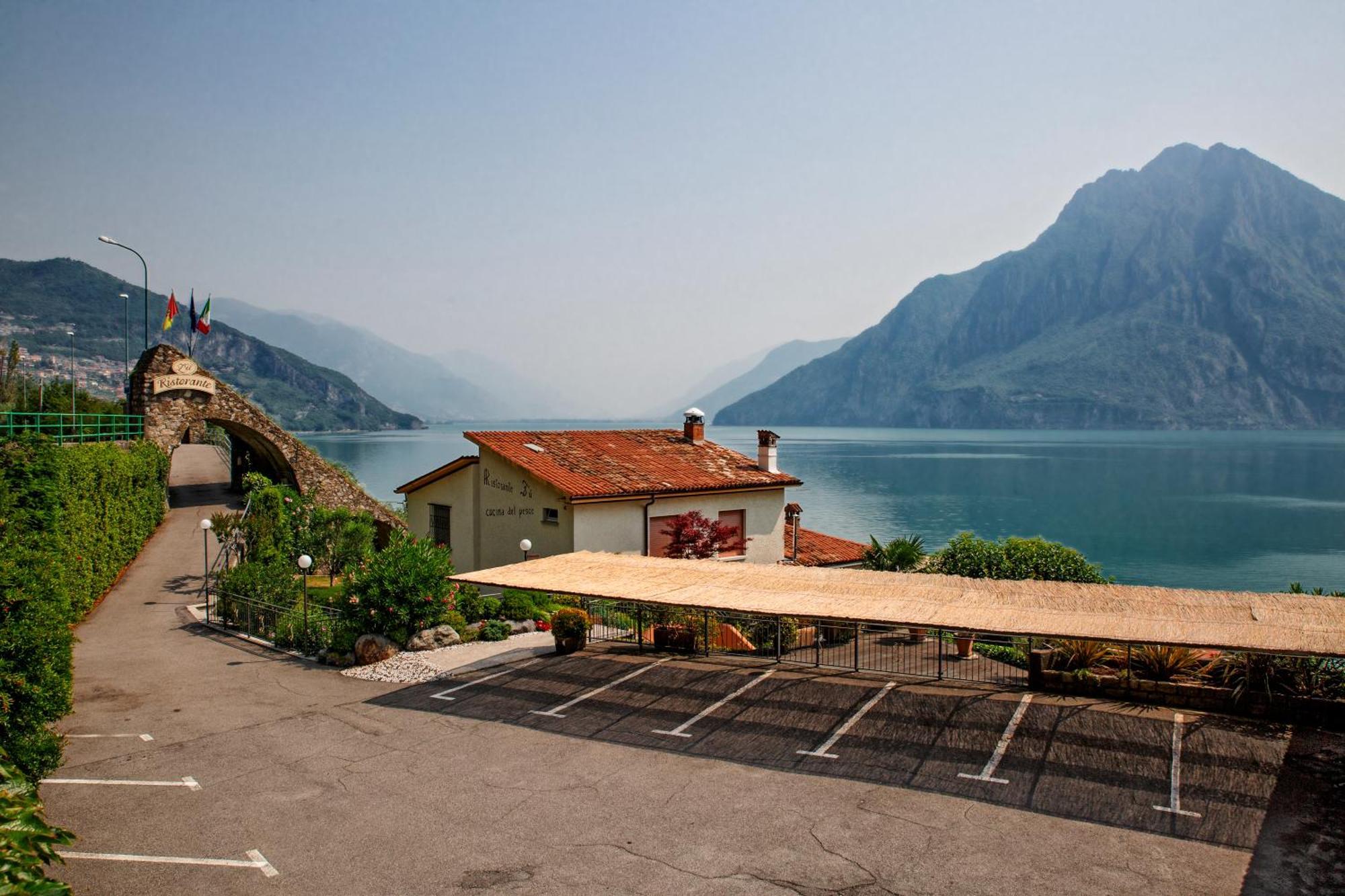 Studio Zu - Lakeside Apartment Riva di Solto Exteriér fotografie